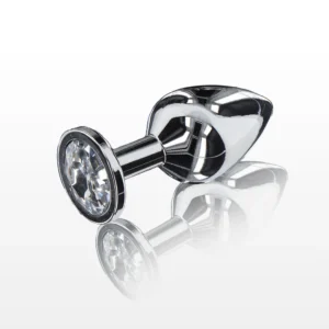 Steel Butt Plug with Diamond Tip
